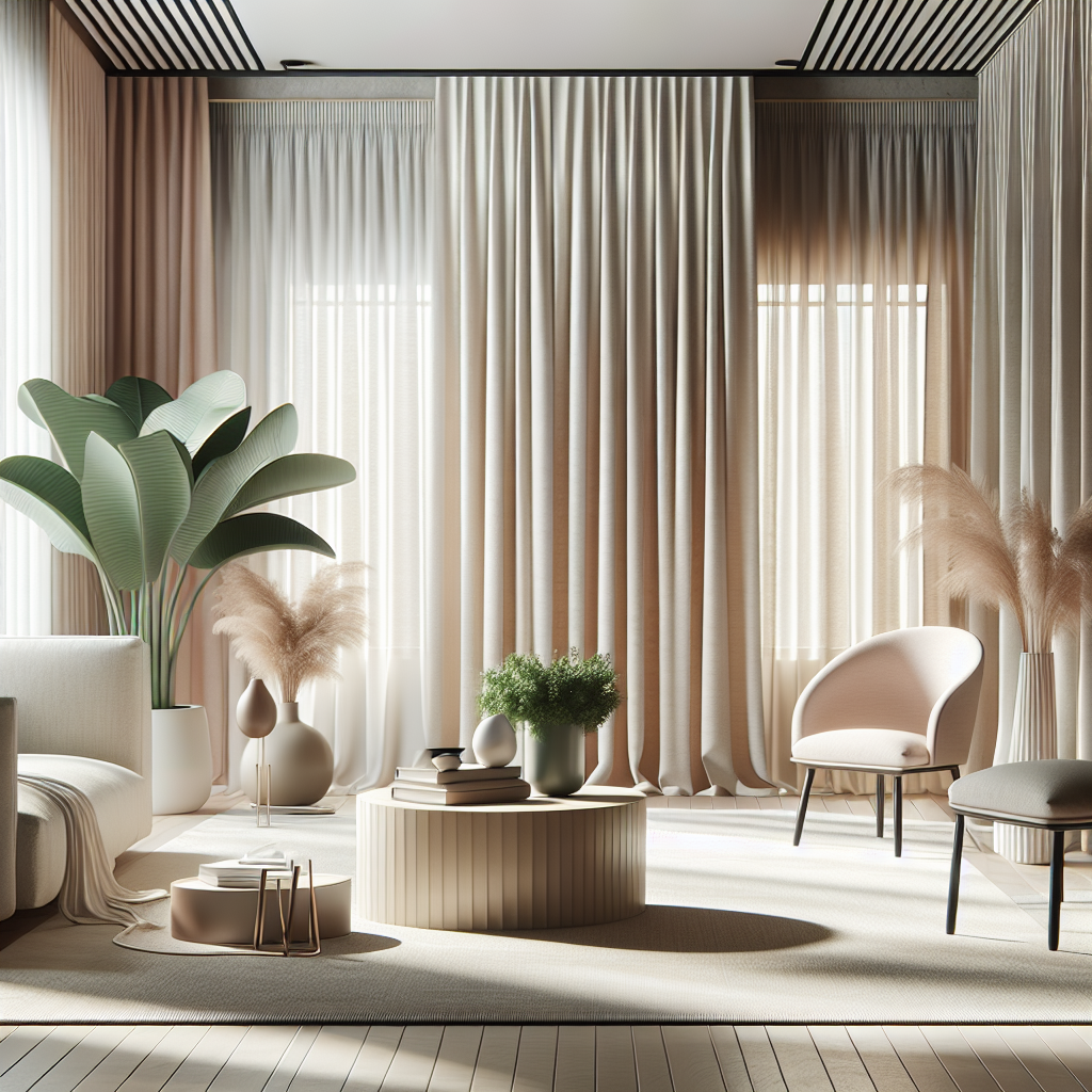 L'Art de Choisir des Rideaux à Rufflettes pour Élever Votre Décoration d'Intérieur