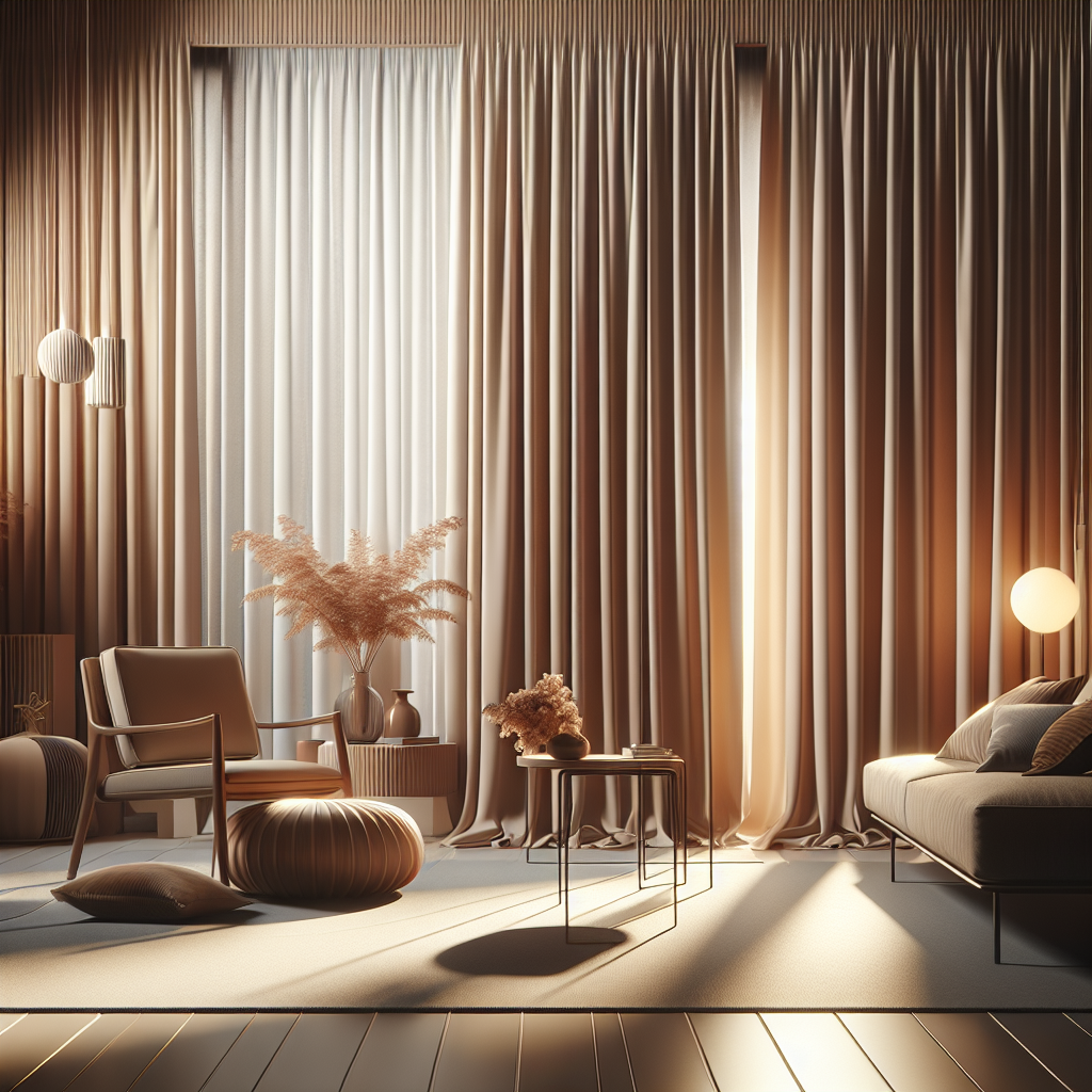 L'Art de Décorer Votre Intérieur avec des Rideaux à Rufflettes : Un Guide Complet