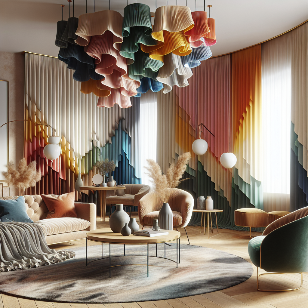 L'Art de la Décoration Intérieure avec des Rideaux à Rufflettes : Élégance et Style