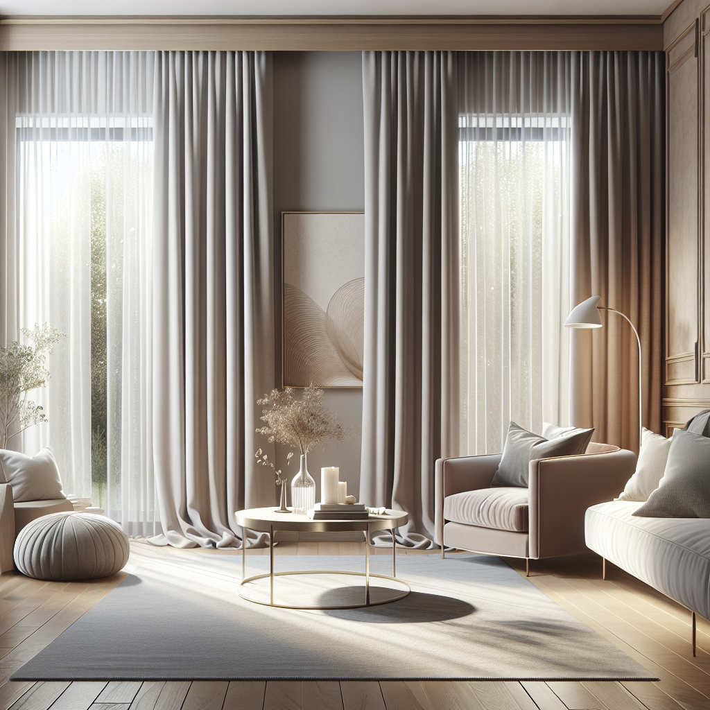 L'Art de Sublimer Votre Intérieur avec des Rideaux à Rufflettes