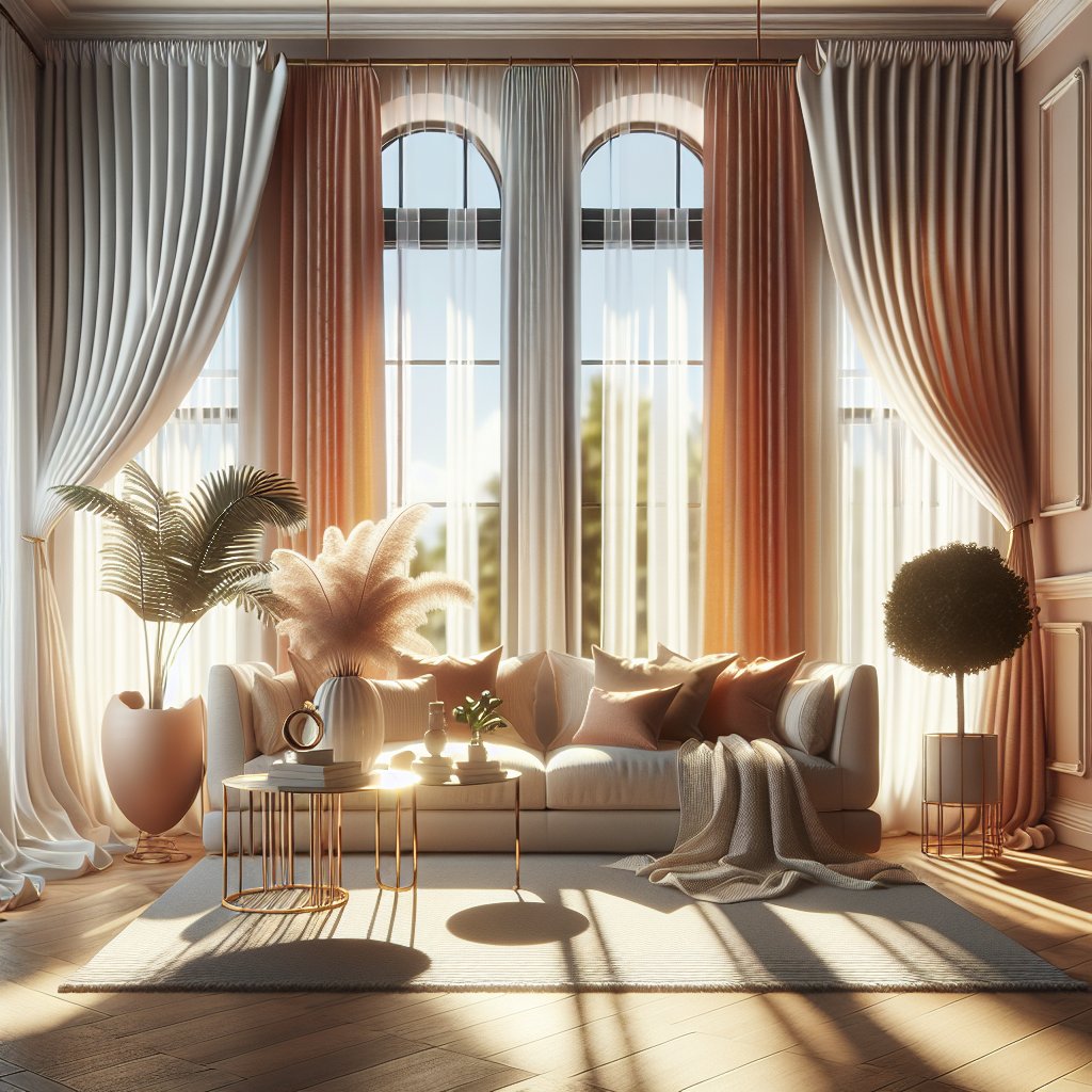 L'Harmonie des Rideaux à Rufflettes dans la Décoration d'Intérieur