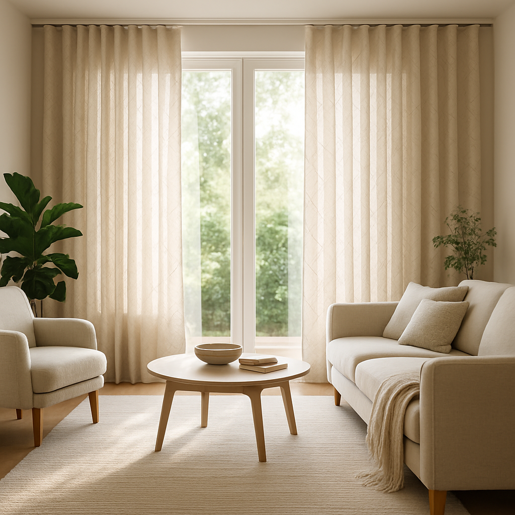 Le Chic des Rideaux à Ruflette : Élégance et Praticité dans la Décoration Moderne