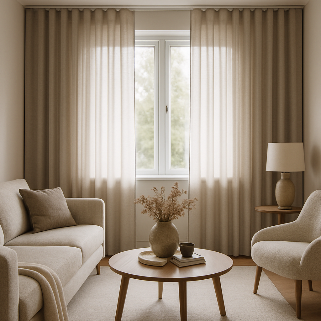 L&rsquo;Art de la Décoration Intérieure : Les Rideaux à Ruflette comme Élément Central