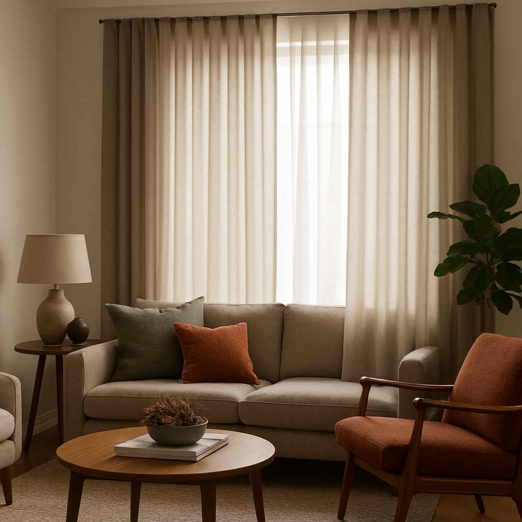 La Magie des Rideaux à Ruflette dans la Décoration Intérieure