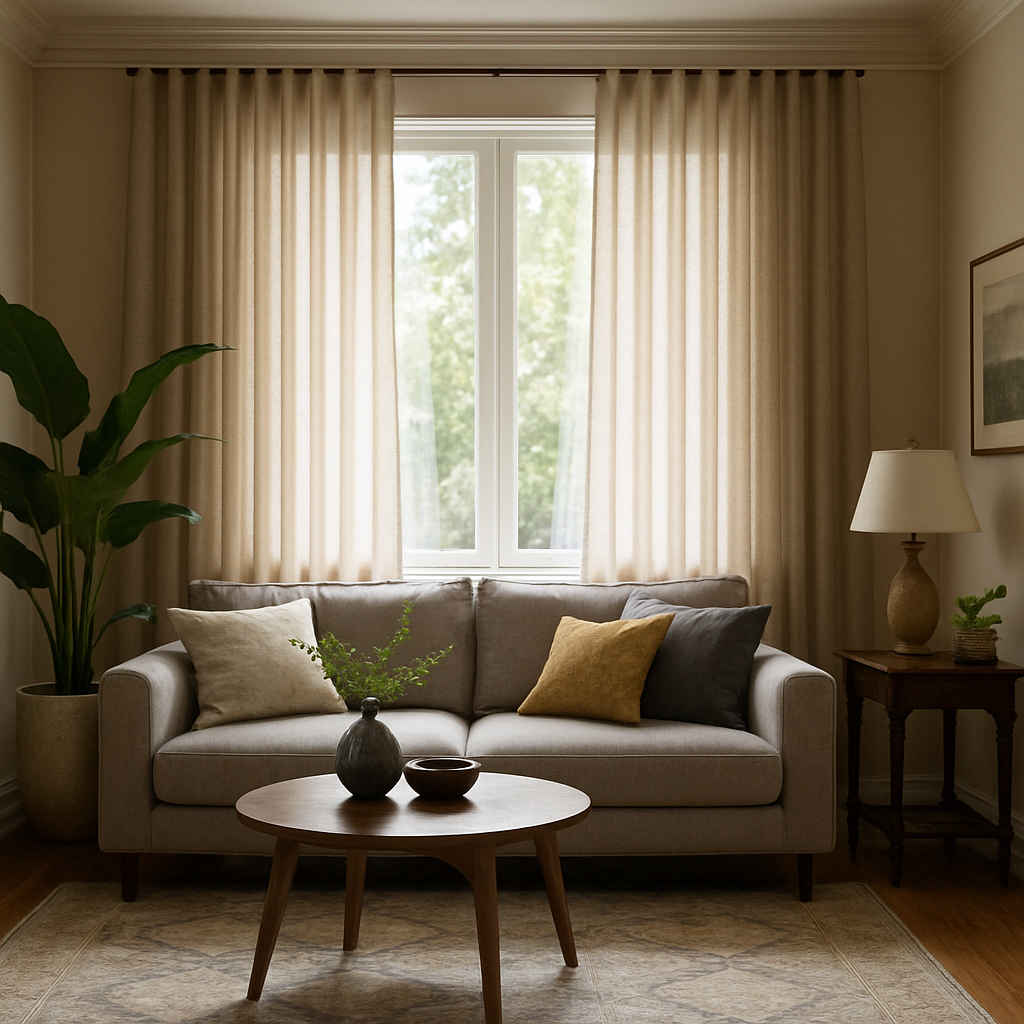 Explorez les Possibilités des Rideaux à Ruflette dans la Décoration d&rsquo;Intérieur