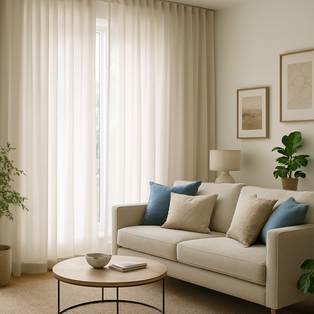 L&rsquo;Art de la Décoration Intérieure : Sublimez Votre Espace avec des Rideaux à Ruflette