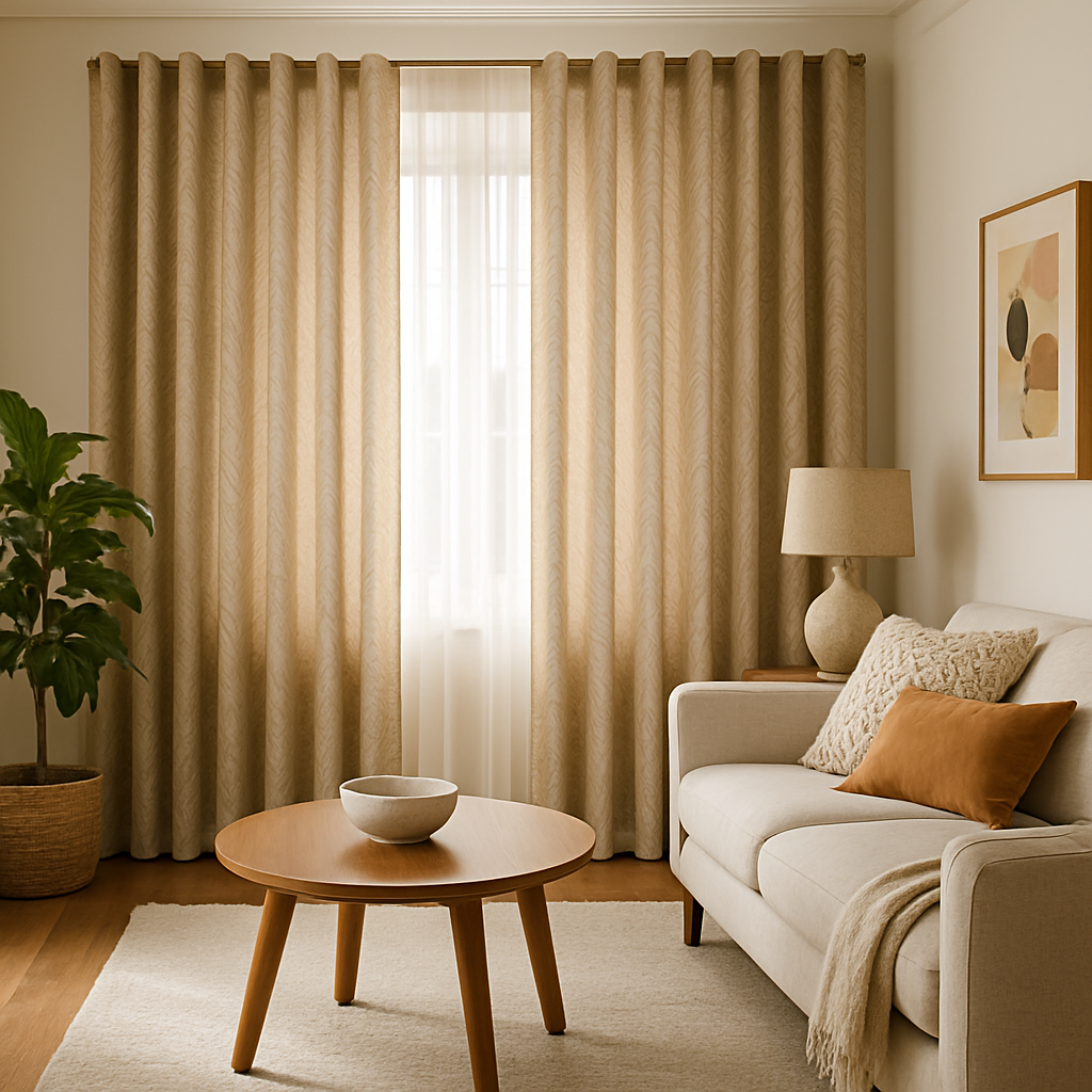 L&rsquo;Art de la Décoration Intérieure avec des Rideaux à Ruflette