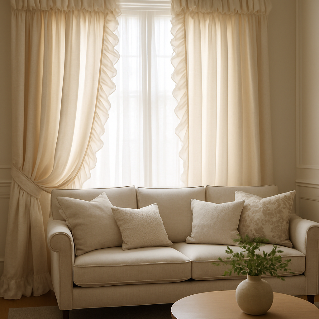 Les Rideaux à Ruflette : Élégance et Fonctionnalité pour Votre Intérieur