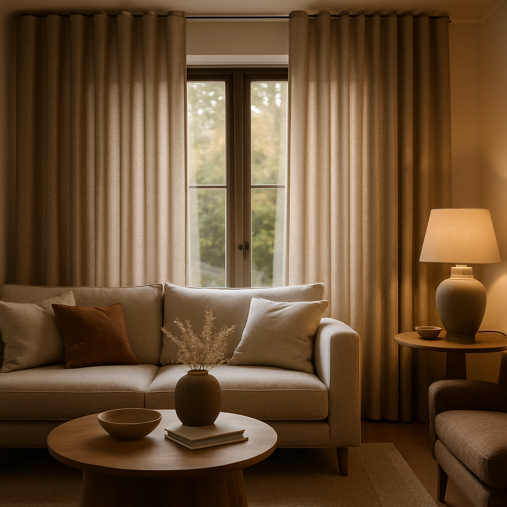 L'Art de la Décoration d'Intérieur avec des Rideaux à Ruflette