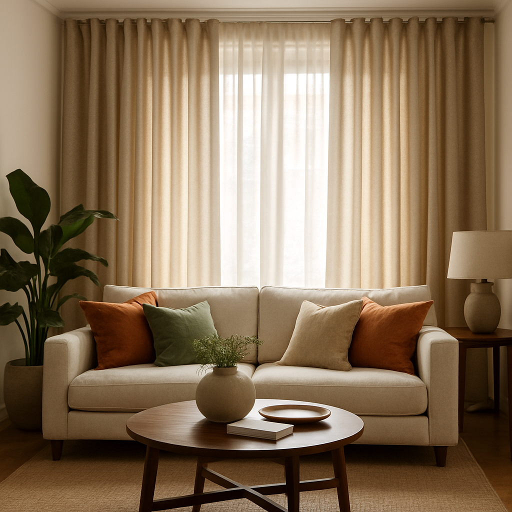 La Magie des Rideaux à Ruflette dans la Décoration d'Intérieur