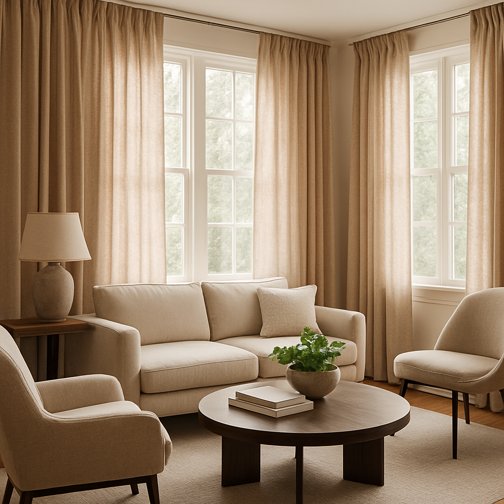 Les Rideaux à Ruflette : Élégance et Praticité dans la Décoration d’Intérieur