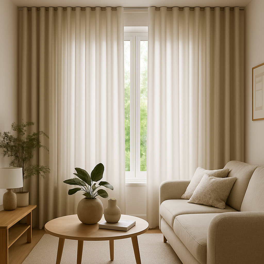 Les Rideaux à Ruflette : Une Élégance Subtile pour Votre Intérieur