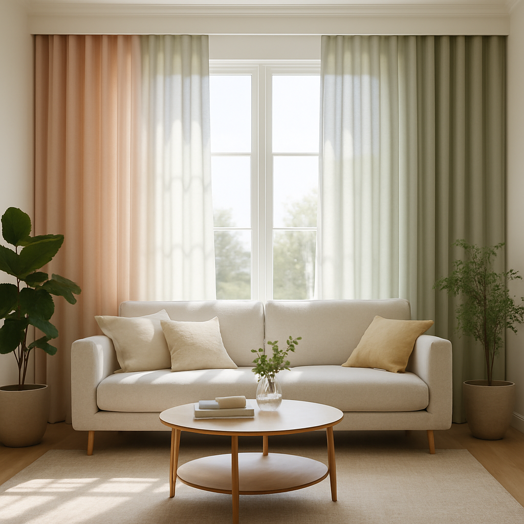 Décoration d’Intérieur : L’Art des Rideaux à Ruflette