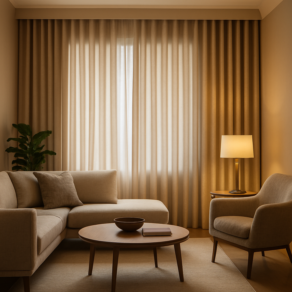L’Art de la Décoration Intérieure : Élever Votre Espace avec des Rideaux à Ruflette