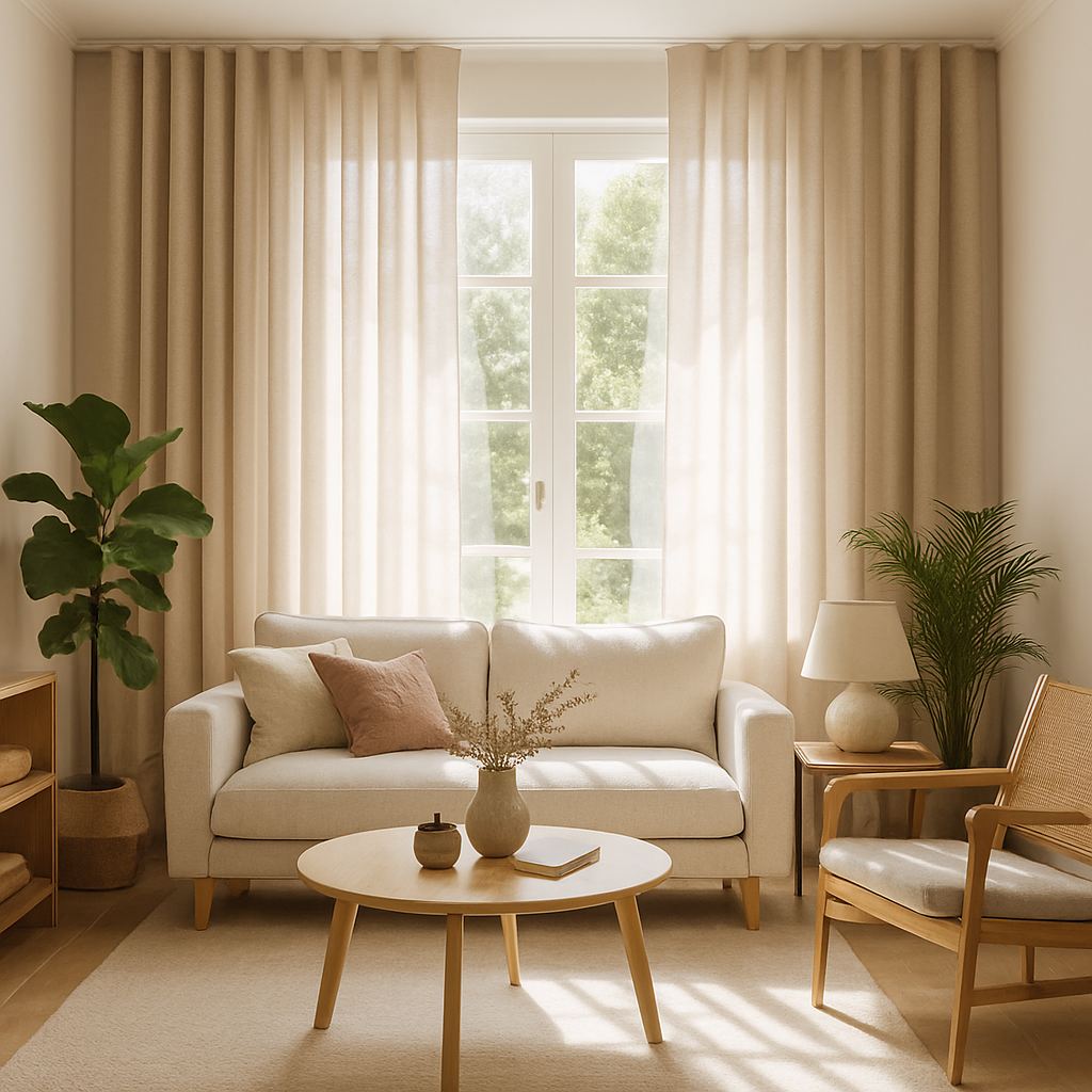 L’Art de la Décoration Intérieure : Sublimer Votre Espace avec des Rideaux à Ruflette