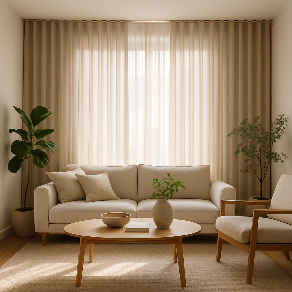 L’Art de la Décoration Intérieure avec des Rideaux à Ruflette : Un Élement Indispensable