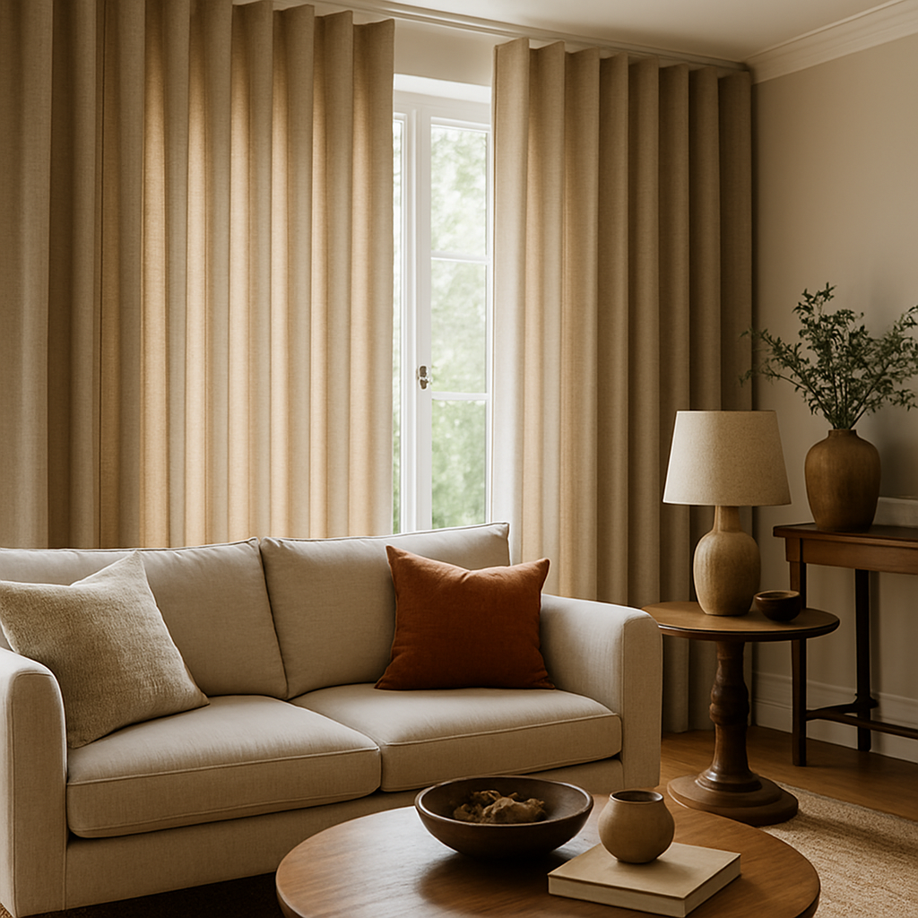 L'Art de la Décoration Intérieure avec des Rideaux à Ruflette