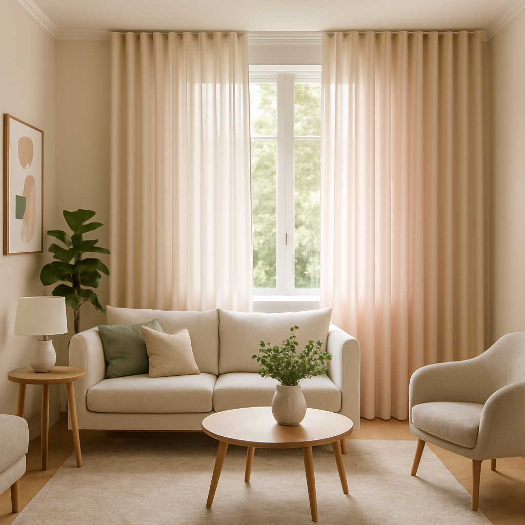 L'Art de la Décoration d'Intérieur avec des Rideaux à Ruflette : Une Approche Contemporaine