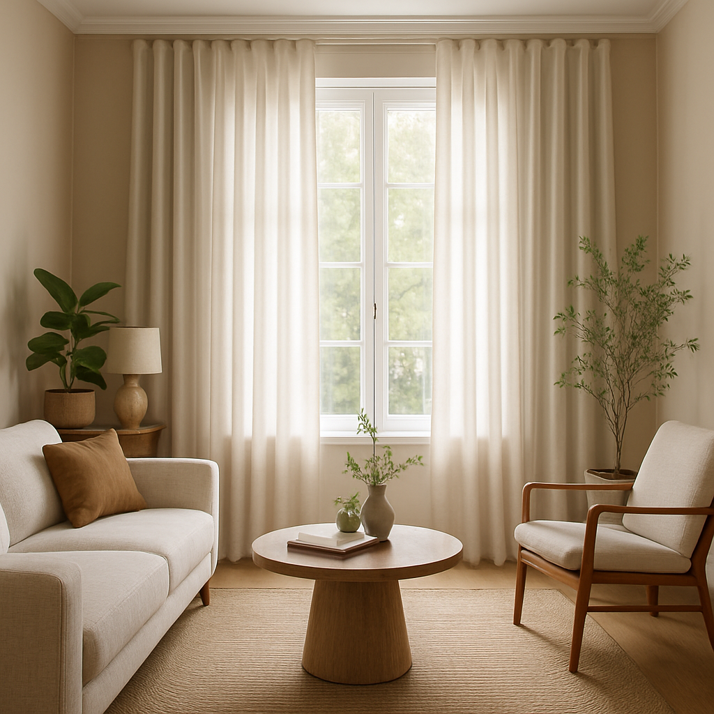 Rideaux à Ruffles : L'Élégance de la Décoration d'Intérieur
