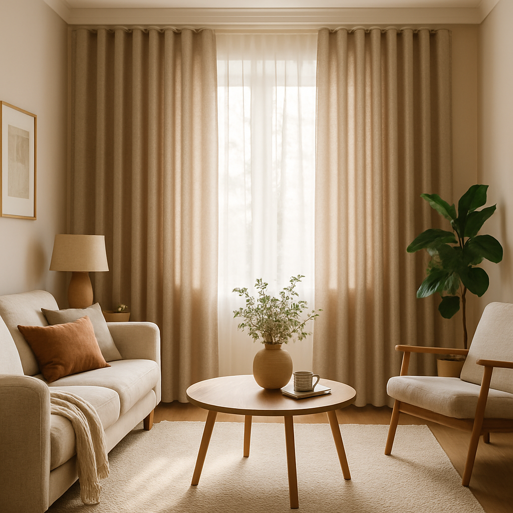 Rideaux à Ruflette : Élégance et Harmonie dans Votre Intérieur