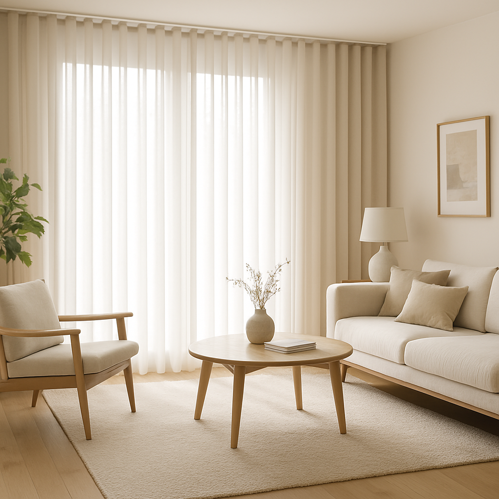 L'Art de la Décoration d'Intérieur : Intégrer des Rideaux à Ruflette avec Style