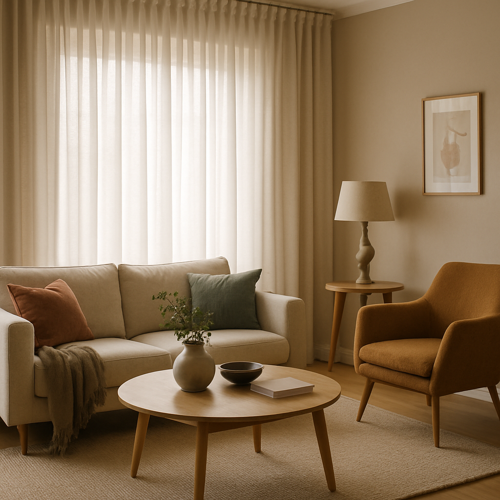 L'Art de la Décoration d'Intérieur avec des Rideaux à Ruflette