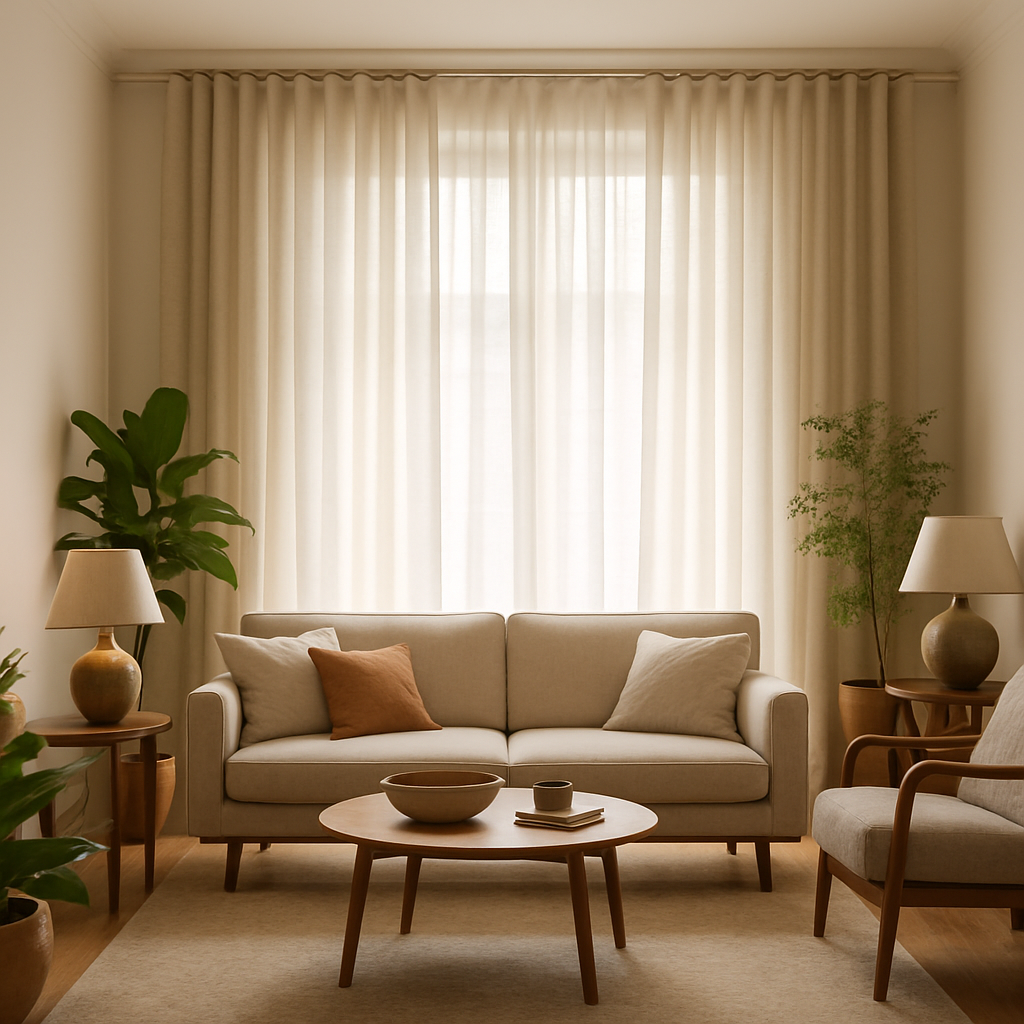 L’art de la décoration intérieure avec des rideaux à ruflette : Un regard détaillé
