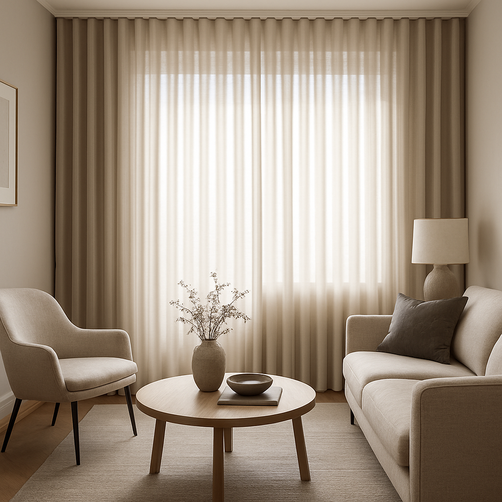 L’Art de la Décoration Intérieure : Élever Votre Espace avec des Rideaux à Ruflette