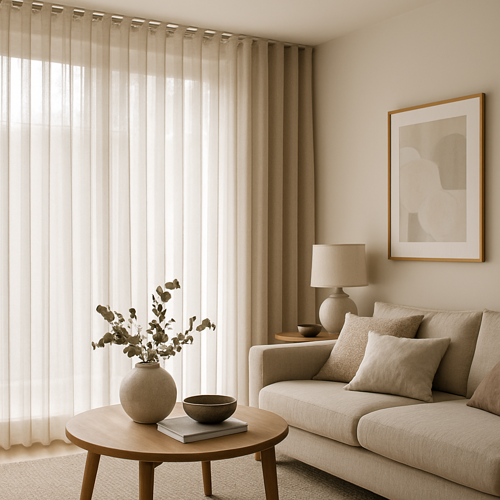 L'Art de la Décoration d'Intérieur avec des Rideaux à Ruflette : Créer une Ambiance Élégante et Accueillante