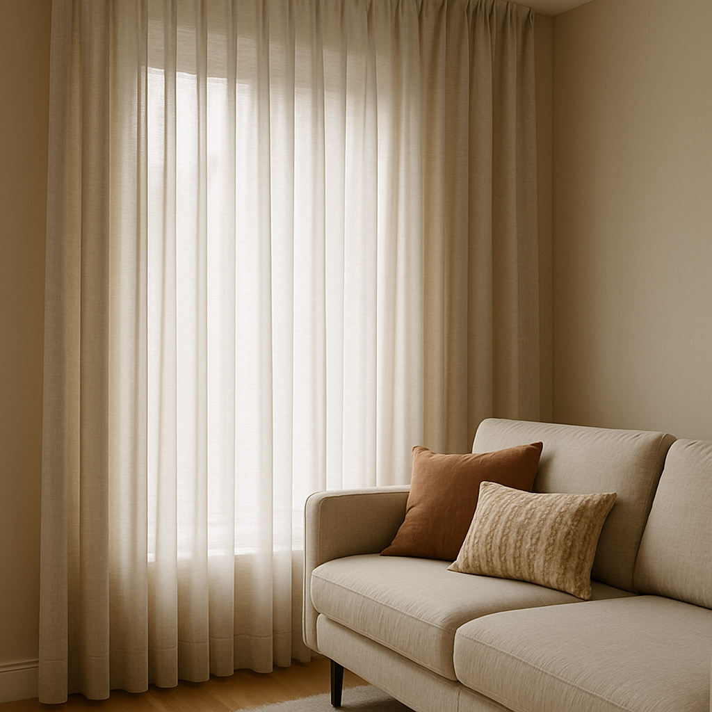 Les Rideaux à Ruflette : Élégance et Style dans la Décoration d'Intérieur