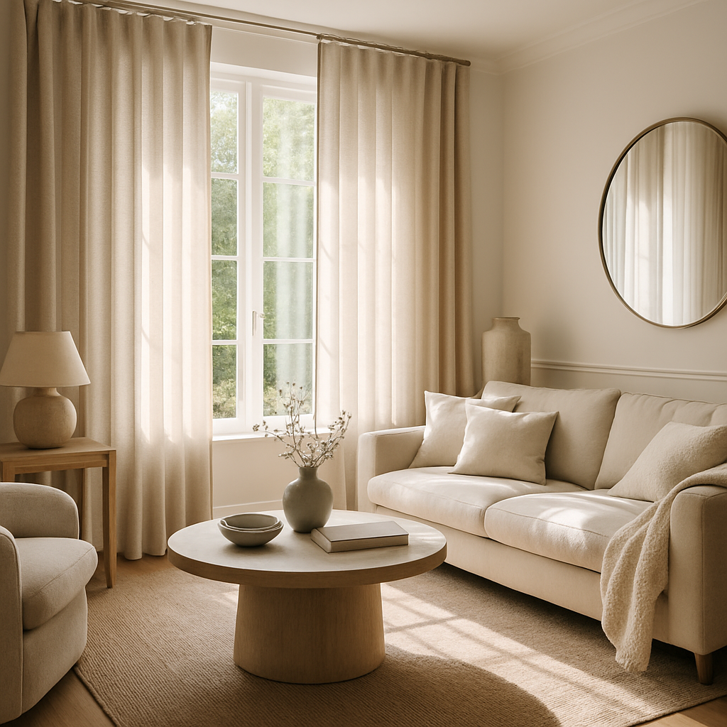 Rideaux à Ruflette : Élégance et Praticité dans la Décoration d’Intérieur