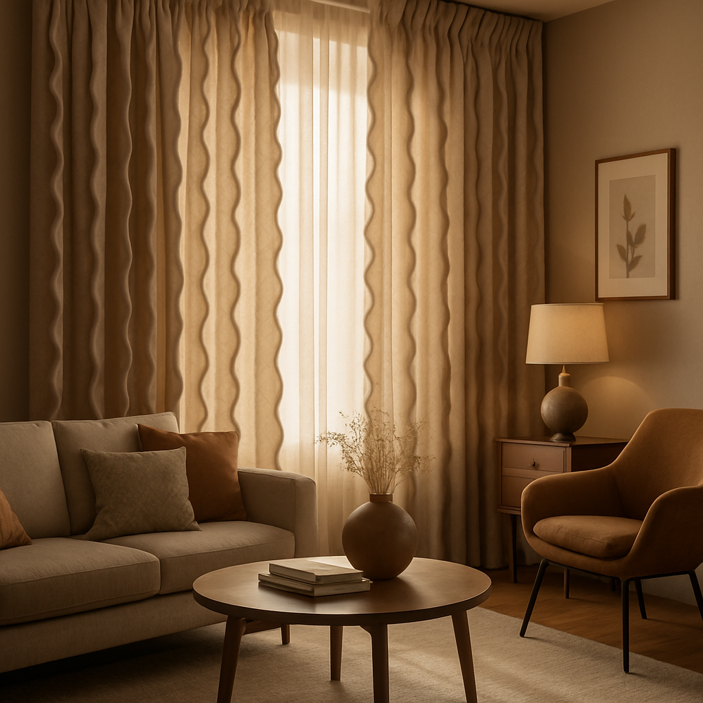 Rideaux à Ruflette : Un Élément Clé de la Décoration d’Intérieur