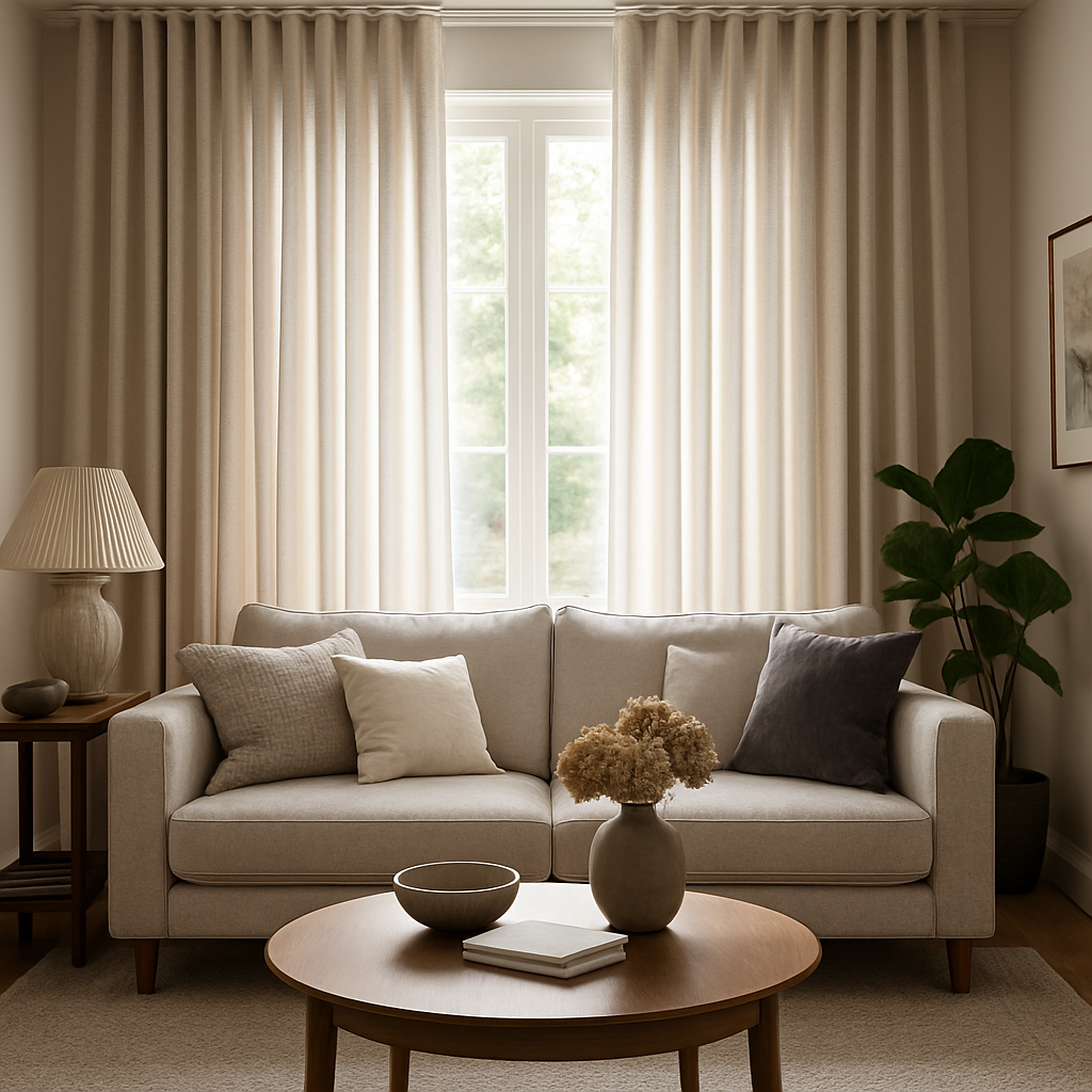 L’Art de la Décoration d’Intérieur avec des Rideaux à Ruflette : Élégance et Praticité