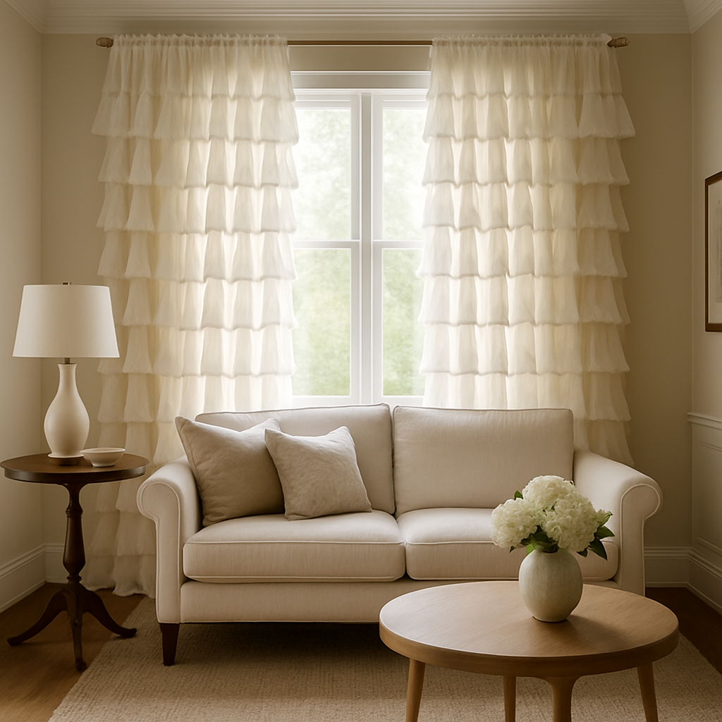L'Importance des Rideaux à Ruflette dans la Décoration d'Intérieur