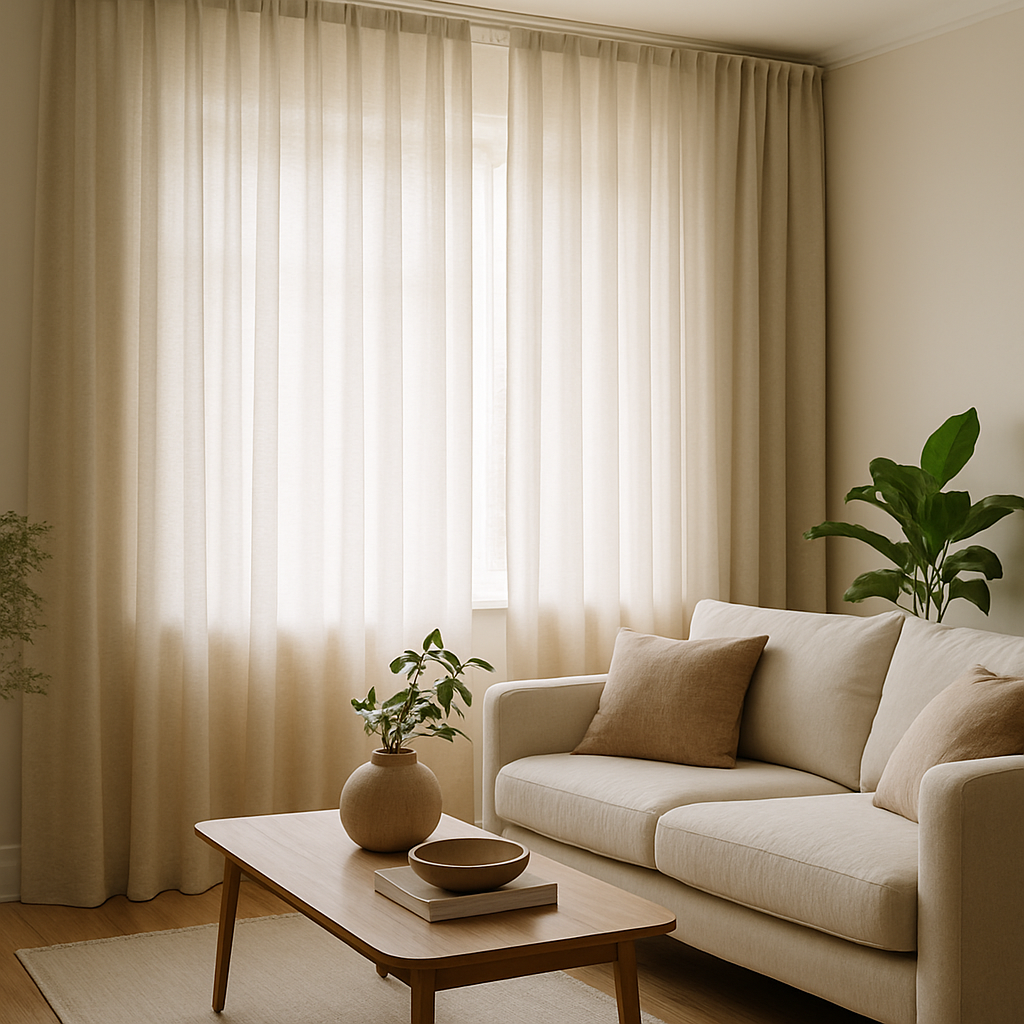 Les Rideaux à Ruflette : Élégance et Confort dans Votre Intérieur