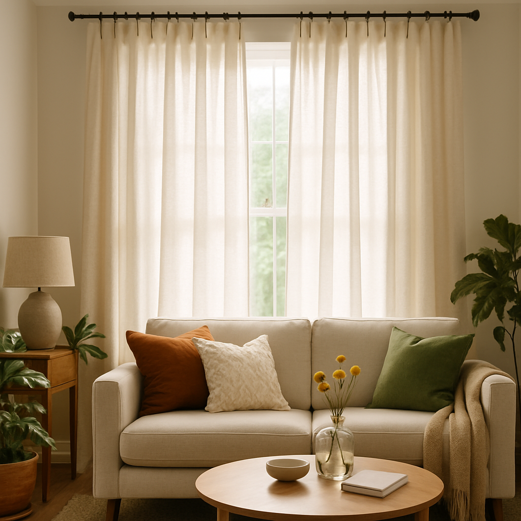 Rideaux à Ruflette : L’Art de la Décoration d’Intérieur